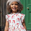 Girls Jennifer Dress , Vintage Santas - Dresses - 5