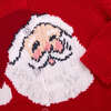 Girls Maude Sweater , Red Santa - Sweaters - 3