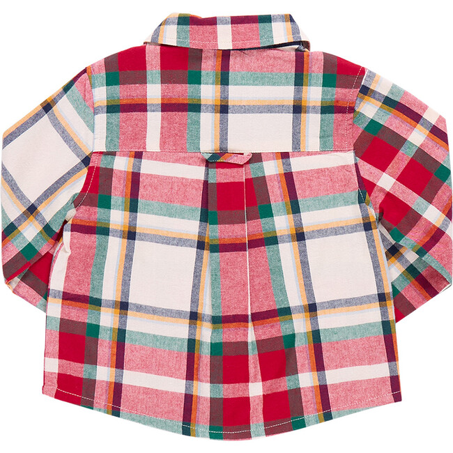 Boys Jack Shirt , Holiday Tartan - Shirts - 4