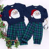 Boys Oliver Sweater , Navy Santa - Sweaters - 4