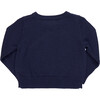 Boys Oliver Sweater , Navy Santa - Sweaters - 5