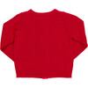 Girls Maude Sweater , Red Santa - Sweaters - 5