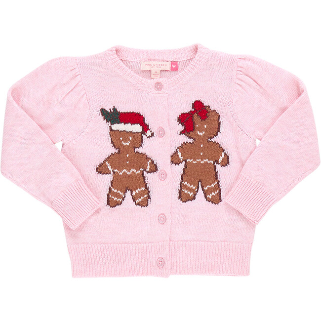 Girls Constance Sweater , Gingerbread