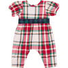 Baby Girls Ruby Jumper , Holiday Tartan - Rompers - 1 - thumbnail