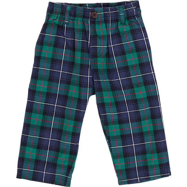 Baby Boys Jackson Pant , Green Tartan - Pants - 1