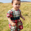 Baby Girls Ruby Jumper , Holiday Tartan - Rompers - 2