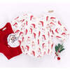 Baby Girls Bea Bubble , Vintage Santas - Onesies - 5