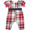 Baby Girls Ruby Jumper , Holiday Tartan - Rompers - 6