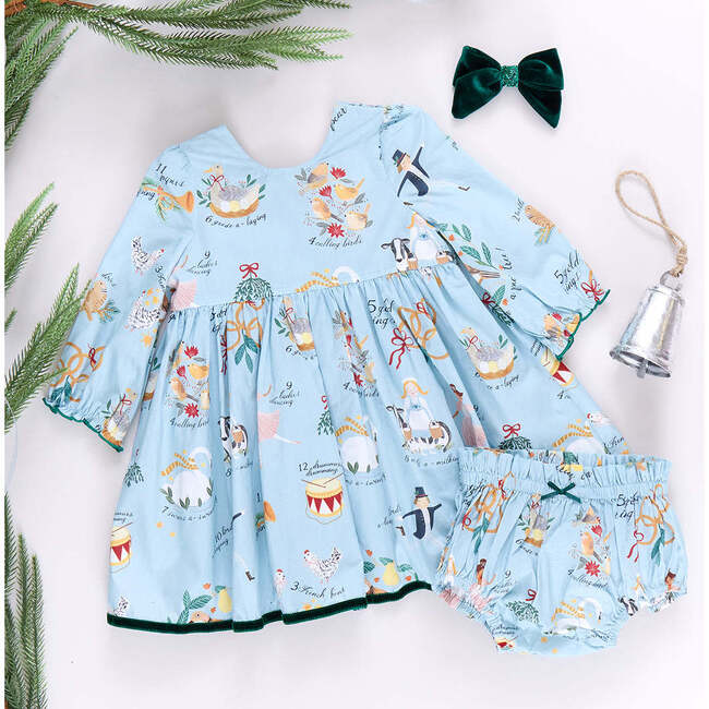 Baby Girls Amma Dress Set , 12 Days of Christmas - Dresses - 5