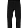 Soft Brushed Fleece Tregging, Black - Leggings - 1 - thumbnail