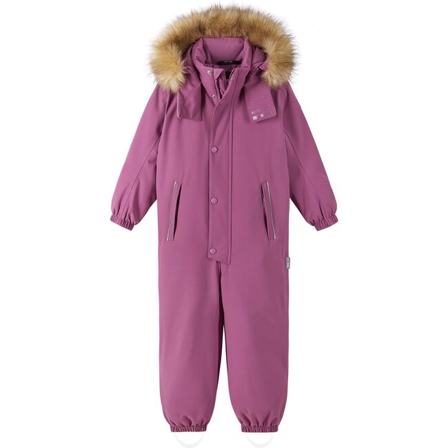 Stavanger Reimatec Waterproof Hooded Winter Overall Snowsuit, Red Violet