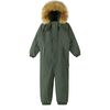 Stavanger Reimatec Waterproof Hooded Winter Overall Snowsuit, Thyme Green - Snowsuits - 3