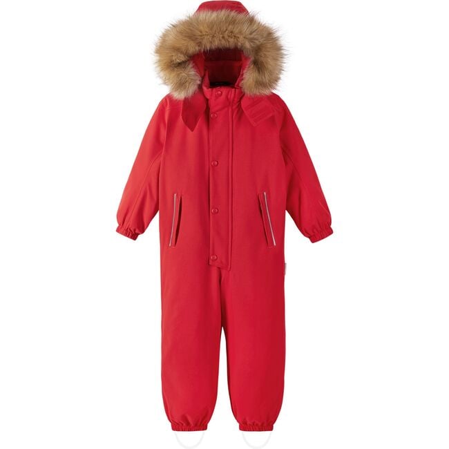 Stavanger Reimatec Waterproof Hooded Winter Overall Snowsuit, Tomato Red - Snowsuits - 3