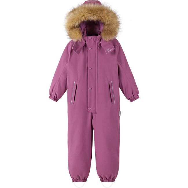 Stavanger Reimatec Waterproof Hooded Winter Overall Snowsuit, Red Violet - Snowsuits - 3