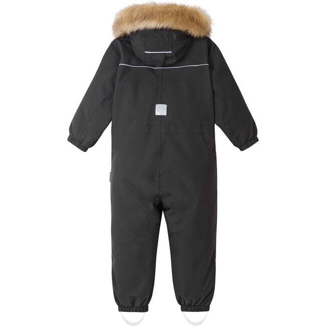 Stavanger Reimatec Waterproof Hooded Winter Overall Snowsuit, Black - Snowsuits - 2