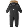 Stavanger Reimatec Waterproof Hooded Winter Overall Snowsuit, Black - Snowsuits - 2