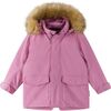 Mutka Reimatec Waterproof Hooded Winter Jacket, Mauve Pink - Parkas - 1 - thumbnail