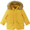 Mutka Reimatec Waterproof Hooded Winter Jacket, Autumn Yelllow - Parkas - 1 - thumbnail