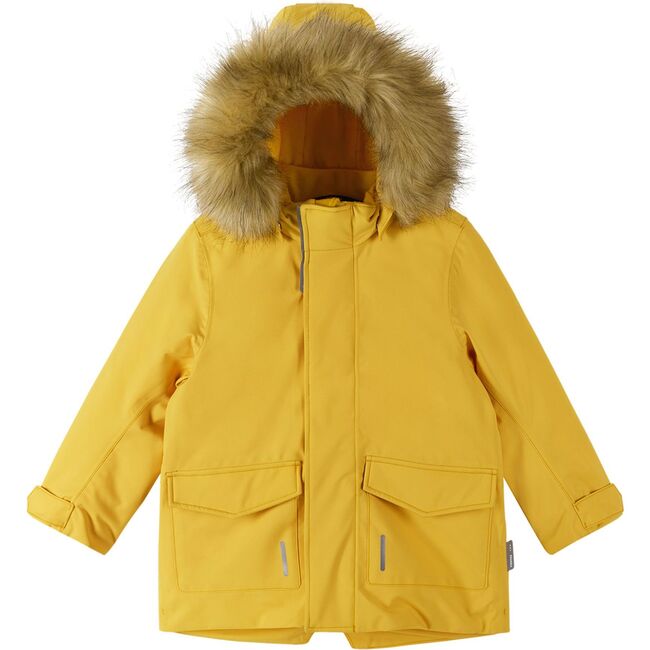 Mutka Reimatec Waterproof Hooded Winter Jacket, Autumn Yelllow - Parkas - 3