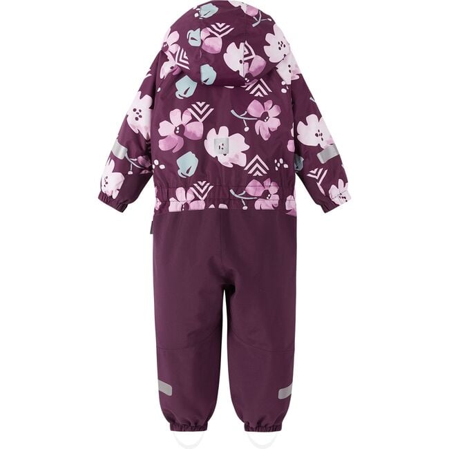 Kurikka Reimatec Waterproof Hooded Winter Overall Snowsuit, Deep Purple - Snowsuits - 2