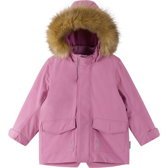 Mutka Reimatec Waterproof Hooded Winter Jacket, Mauve Pink - Parkas - 3