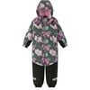 Kurikka Reimatec Waterproof Hooded Winter Overall Snowsuit, Thyme Green - Snowsuits - 3