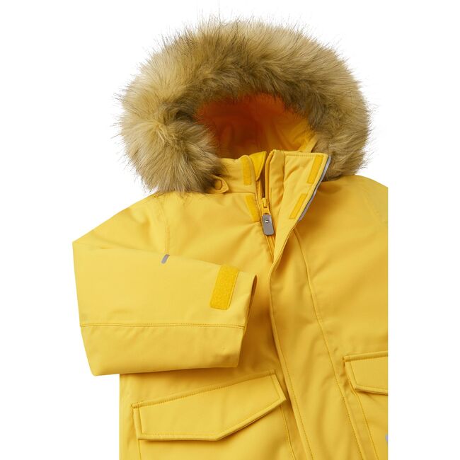 Mutka Reimatec Waterproof Hooded Winter Jacket, Autumn Yelllow - Parkas - 4