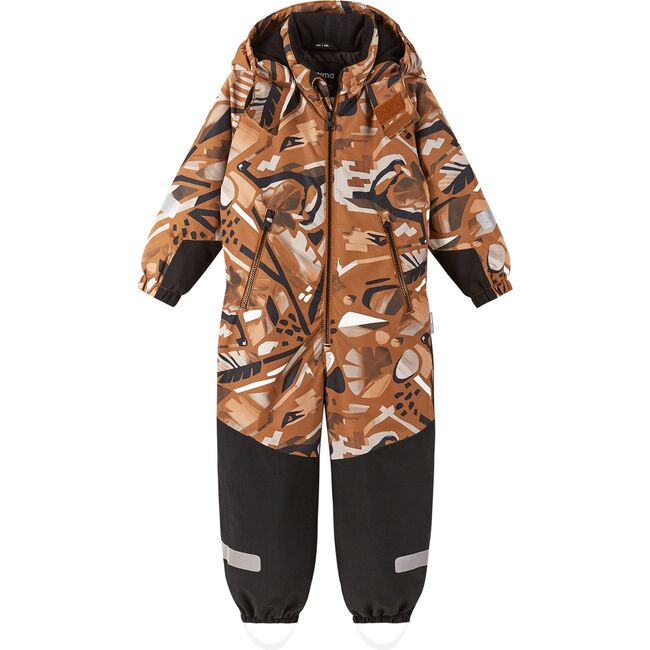 Kurikka Reimatec Waterproof Hooded Winter Overall Snowsuit, Cinnamon Brown