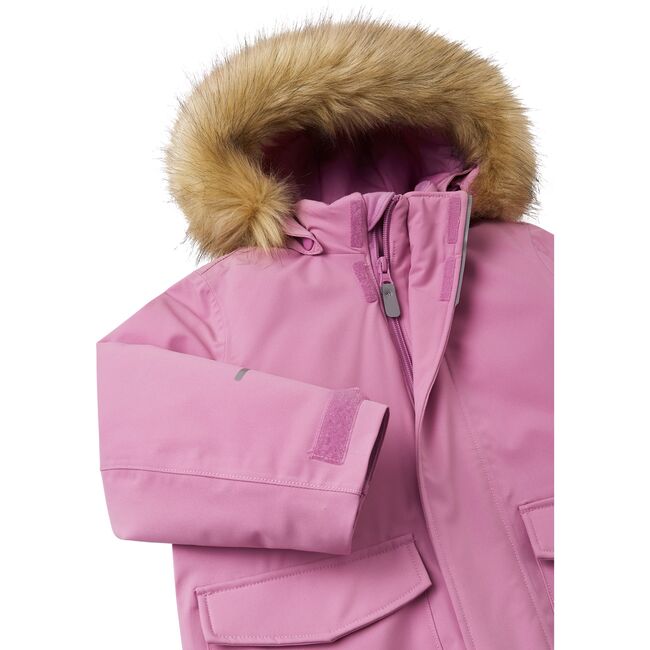 Mutka Reimatec Waterproof Hooded Winter Jacket, Mauve Pink - Parkas - 4