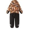 Kurikka Reimatec Waterproof Hooded Winter Overall Snowsuit, Cinnamon Brown - Snowsuits - 2