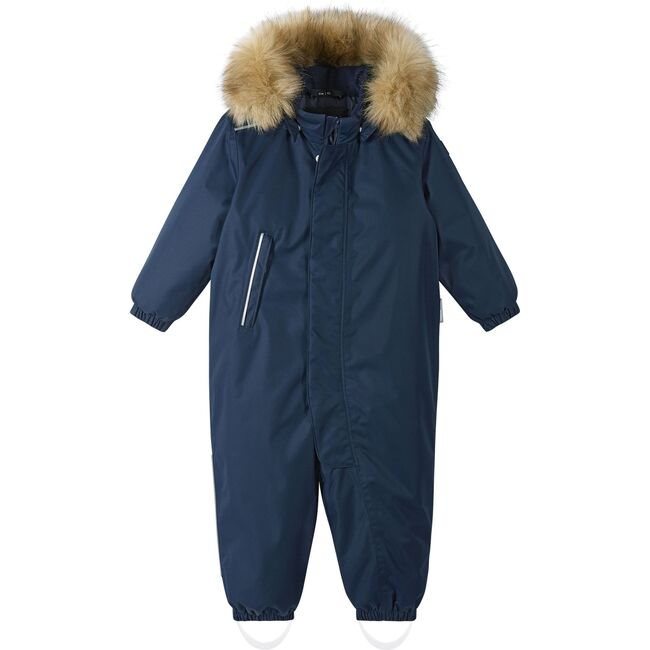 Gotland Reimatec Waterproof Hooded Winter Overall Snowsuit, Navy