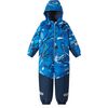 Kurikka Reimatec Waterproof Hooded Winter Overall Snowsuit, Blue - Snowsuits - 4