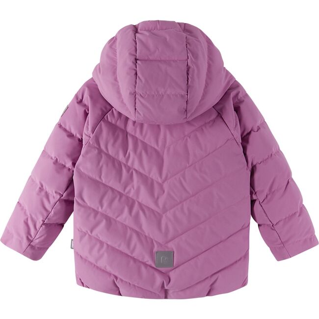 Kupponen Coffee Bean Hooded Puffer Down Jacket, Mauve Pink - Parkas - 2