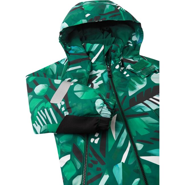 Kurikka Reimatec Waterproof Hooded Winter Overall Snowsuit, Deeper Green - Snowsuits - 4