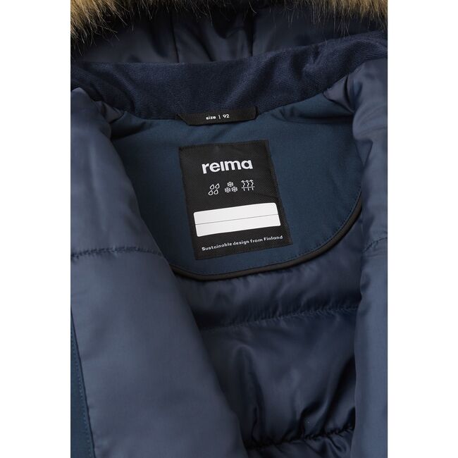 Mutka Reimatec Waterproof Hooded Winter Jacket, Navy - Parkas - 7