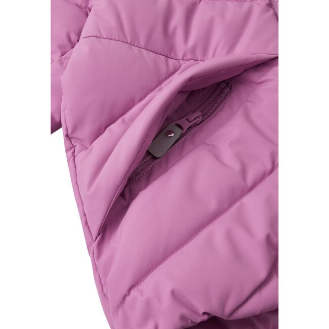 Kupponen Coffee Bean Hooded Puffer Down Jacket, Mauve Pink - Parkas - 6