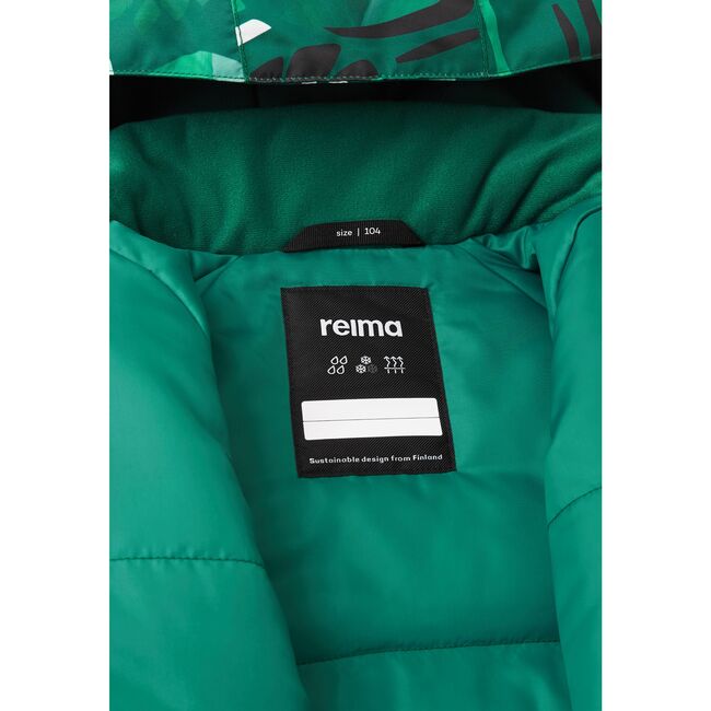 Kurikka Reimatec Waterproof Hooded Winter Overall Snowsuit, Deeper Green - Snowsuits - 7