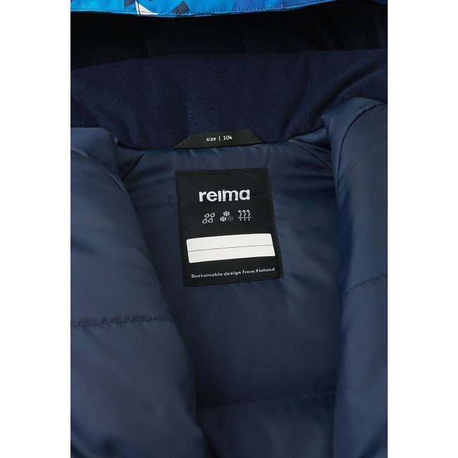 Kurikka Reimatec Waterproof Hooded Winter Overall Snowsuit, Blue - Snowsuits - 9