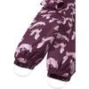 Baby Lappi Reimatec Waterproof Hooded Winter Overall Snowsuit, Deep Purple - Snowsuits - 6