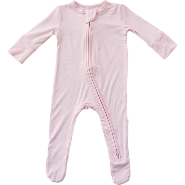 Zip Footie, Nantucket Rose - Footie Pajamas - 1