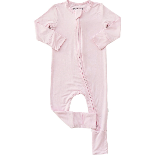 Convertible Zip Footie, Nantucket Rose - Footie Pajamas - 1