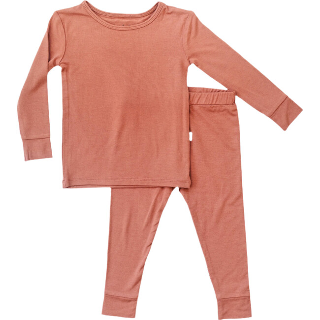 Two-Piece Pajamas Set, Sailing Red