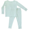 Two-Piece Pajamas Set, Coastal Sage - Pajamas - 1 - thumbnail