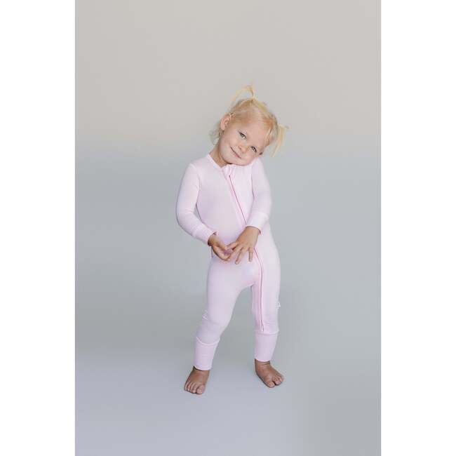 Convertible Zip Footie, Nantucket Rose - Footie Pajamas - 2