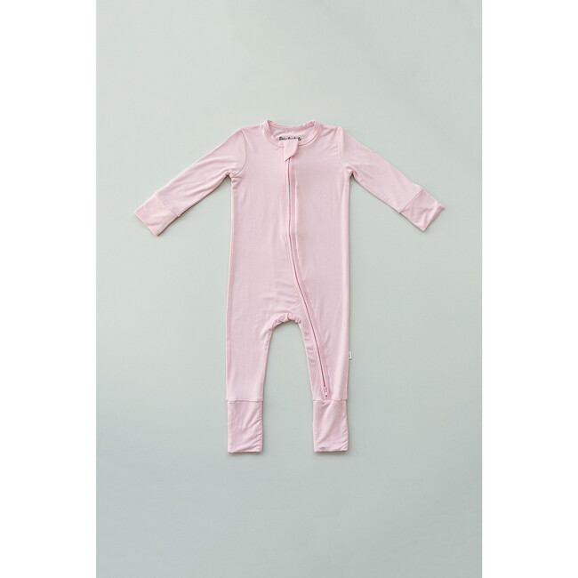 Convertible Zip Footie, Nantucket Rose - Footie Pajamas - 3