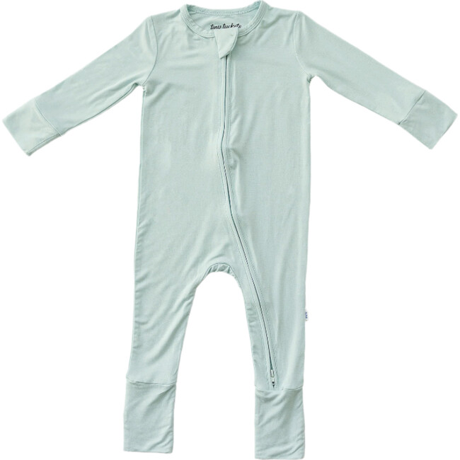 Convertible Zip Footie, Coastal Sage