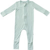 Convertible Zip Footie, Coastal Sage - Footie Pajamas - 1 - thumbnail