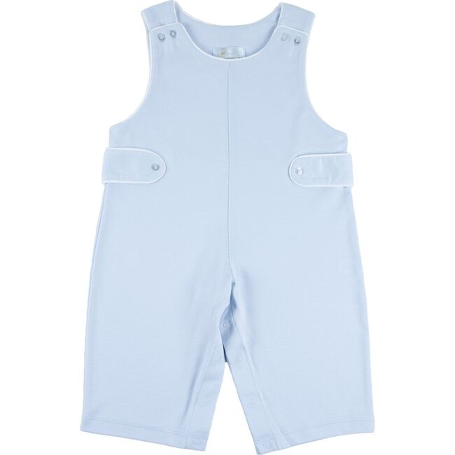 Long Overalls, Light Blue - Rompers - 1