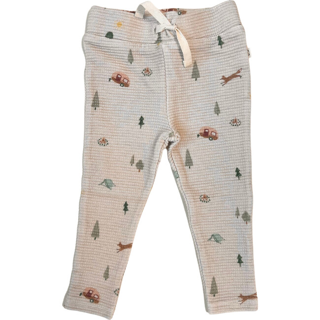 Organic Cotton Waffle Leggings, Camping