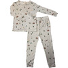 Toddler Modal Pajama Set, Camping - Pajamas - 1 - thumbnail